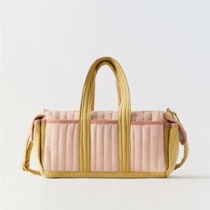 ZARA QUILTED BOWLING BAG